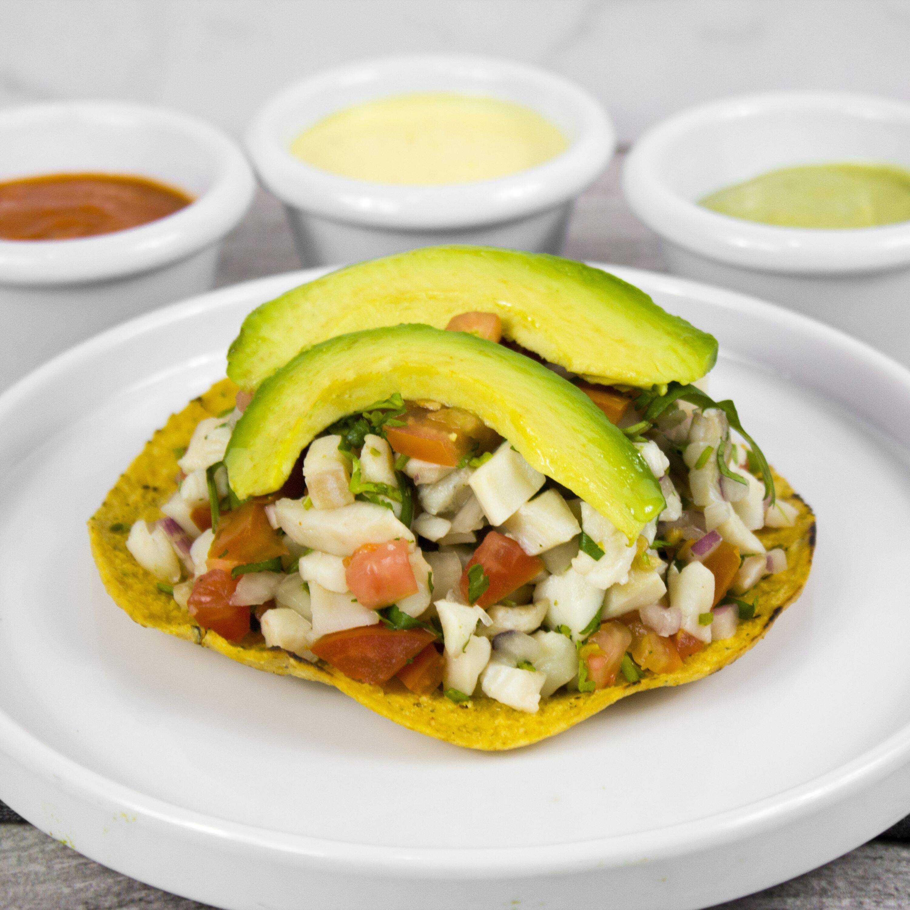 Tostada de Ceviche