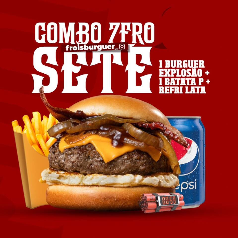 1 Smash 3.0, 1 Batata P, 1 Refri Lata