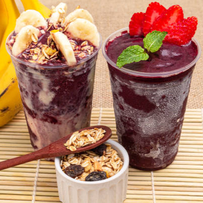 2 Copos de Açaí 400 ml