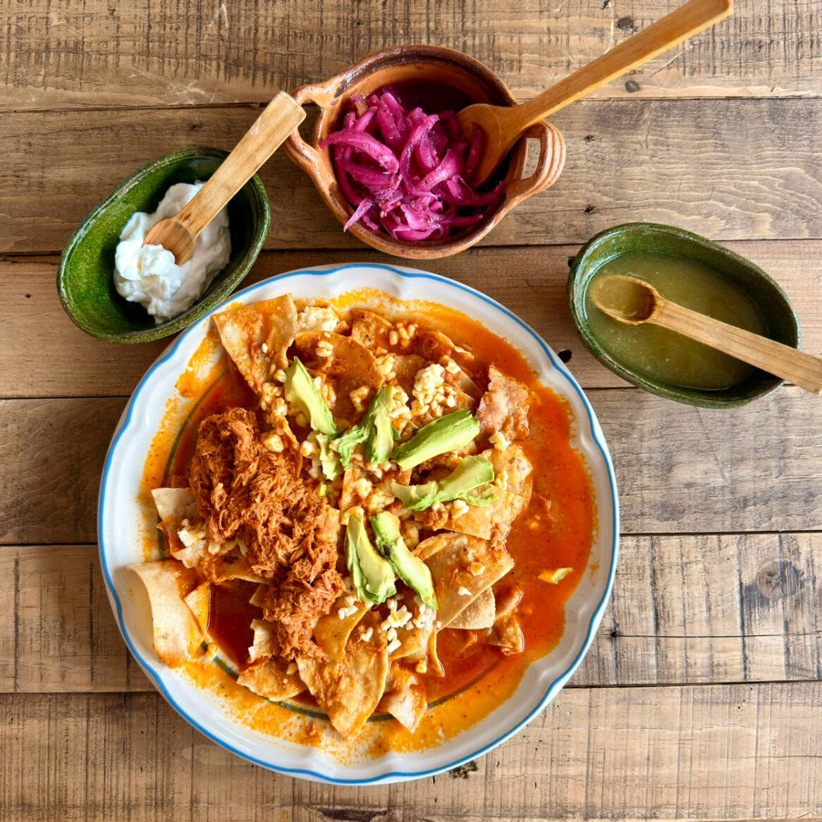 Chilaquiles de Cochinita