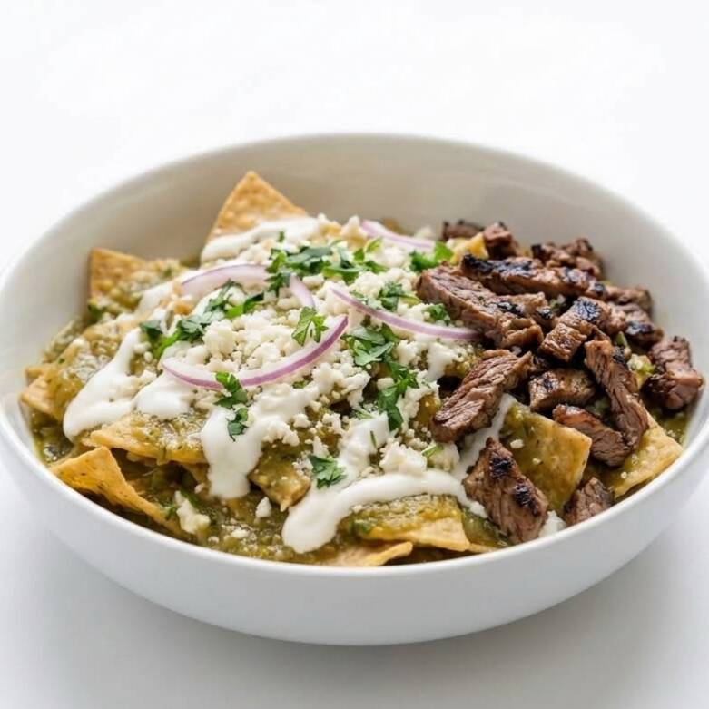 Chilaquile con Asada