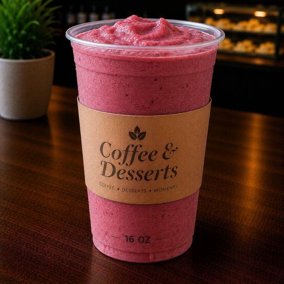 Smoothie Ice Frutos Rojos 16 Onzas.