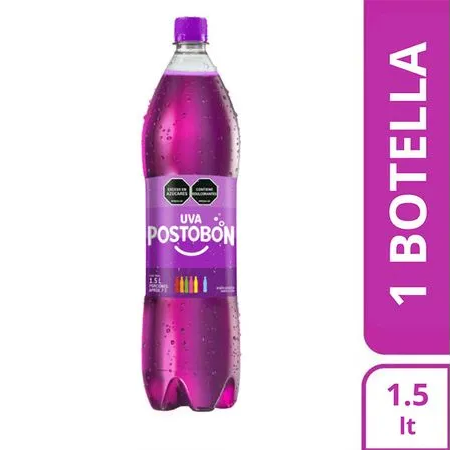 Gaseosa Uva POSTOBÓN 1.5 Lt