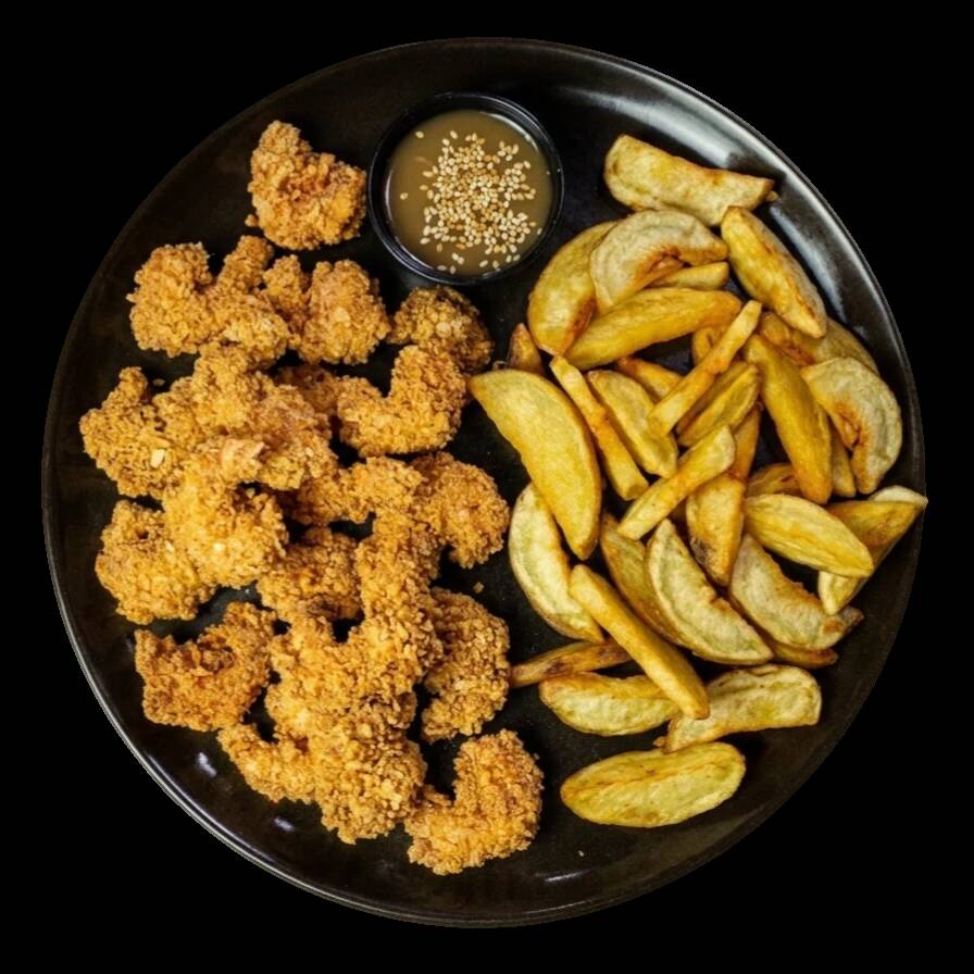 Camarones al Panko