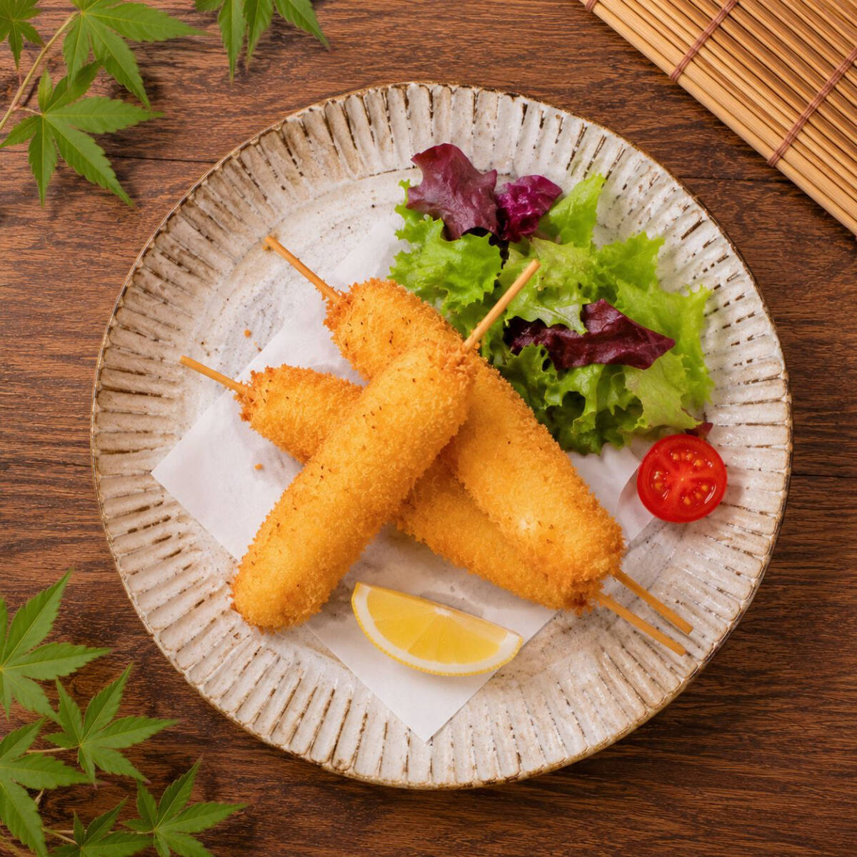 Kushiage de Queso (3pz)