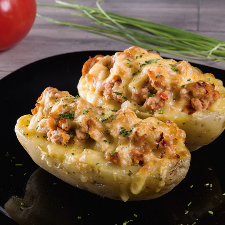 Papa Rellena de Arrachera