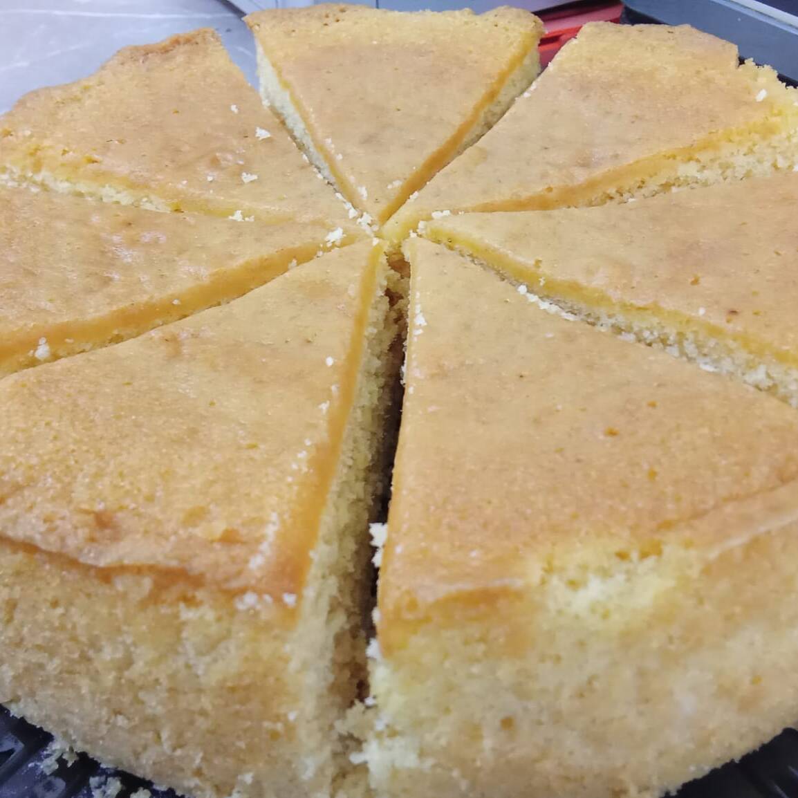 Torta de vainilla