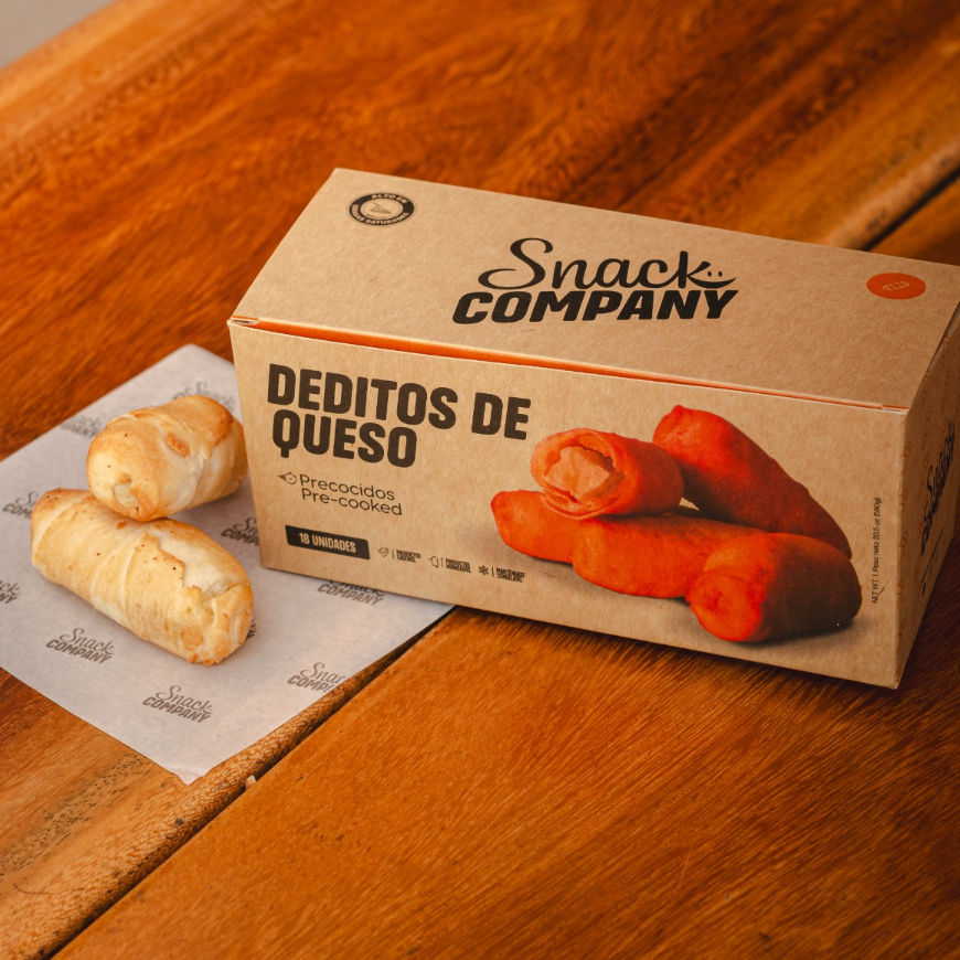 Snack Box Deditos Queso X 18 Unidades