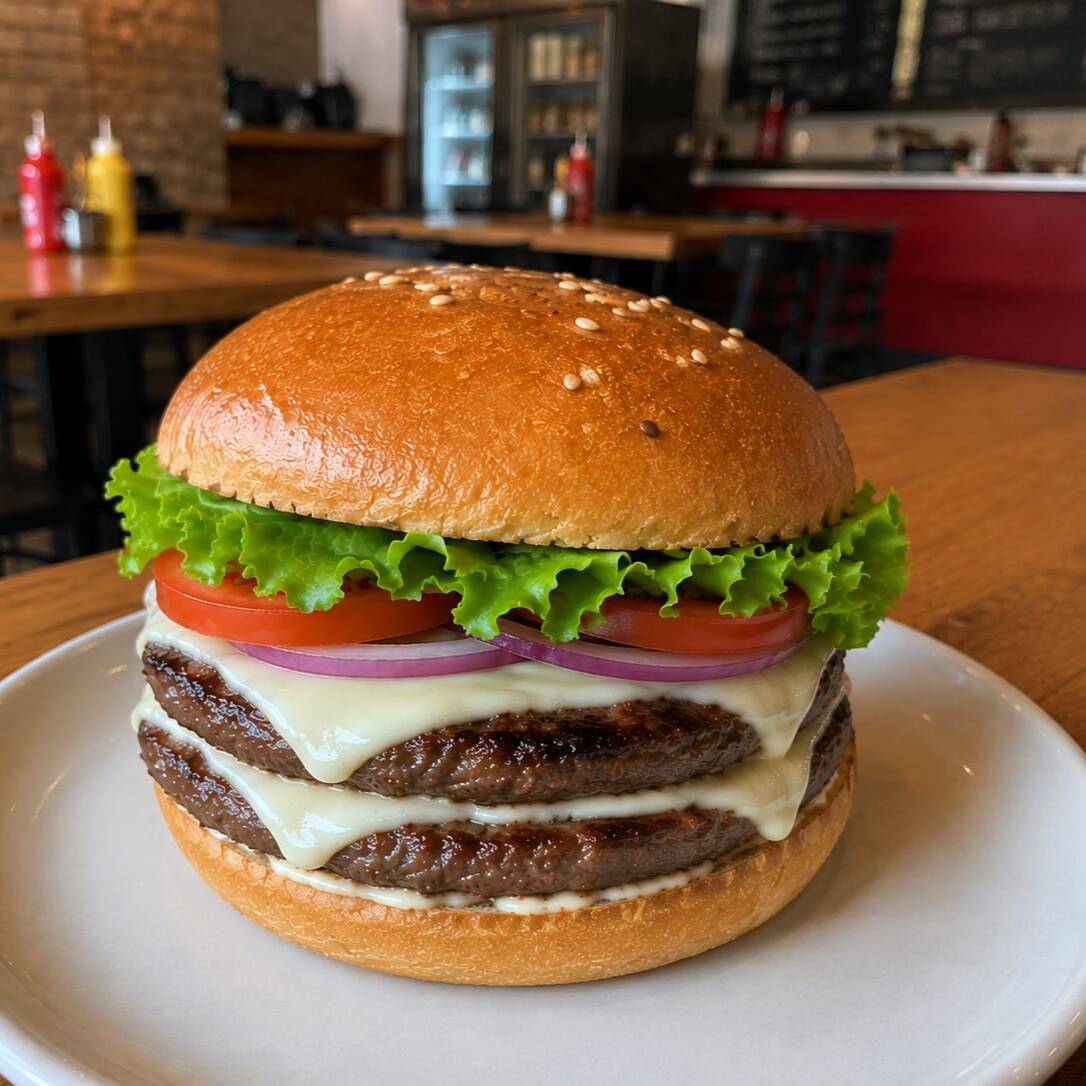 Hamburguesa Doble Impacto 🥩
