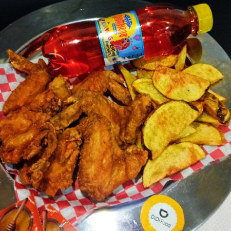 🍗Combo 14 Piezas de Alitas Broaster + Gaseosa🥤