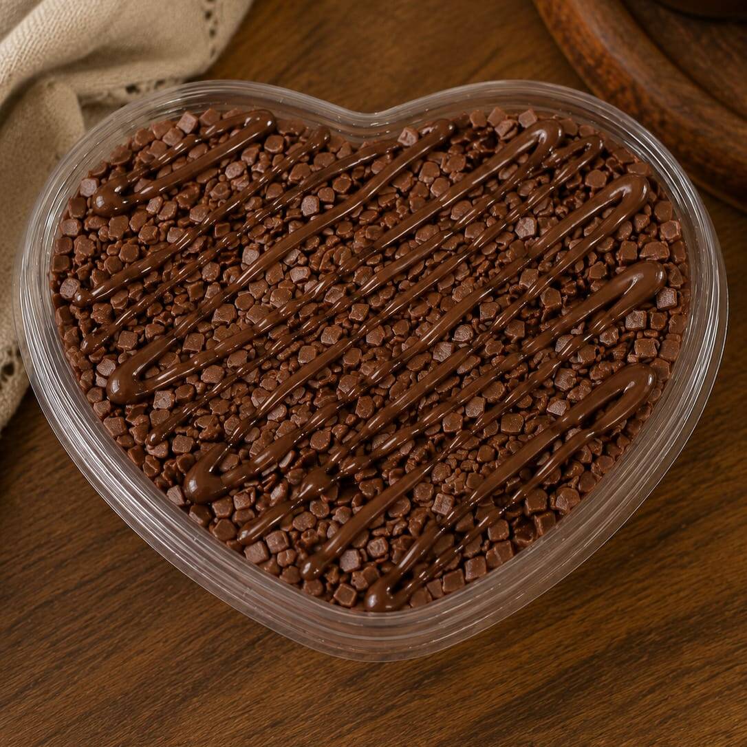 🍫 Abraço de Mãe
Bolo chocolatudo, molhadinho e fofinho, recheado com brigadeiro ao leite cremoso e finalizado com muito granulado. Aquele sabor clássico que abraça o coração. 🤎