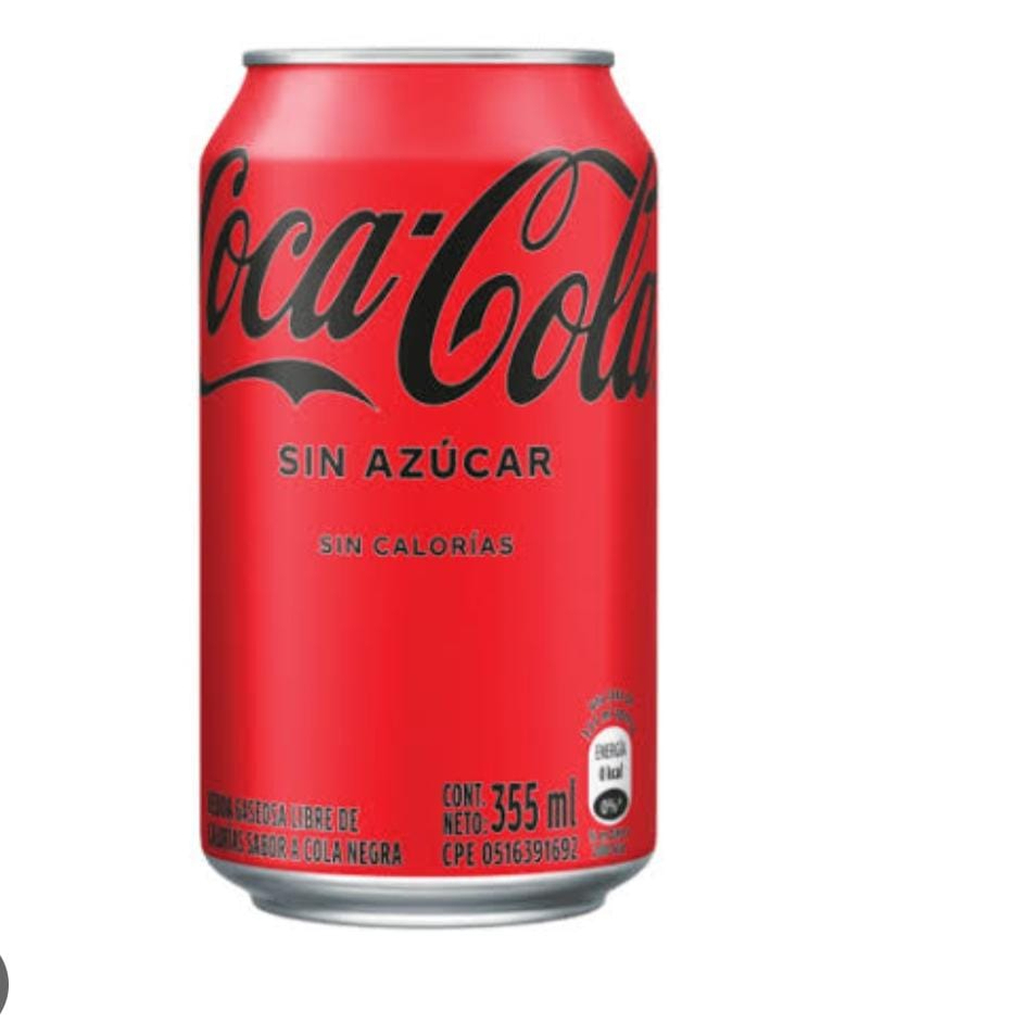 Lata COCA-COLA Zero 335 ML