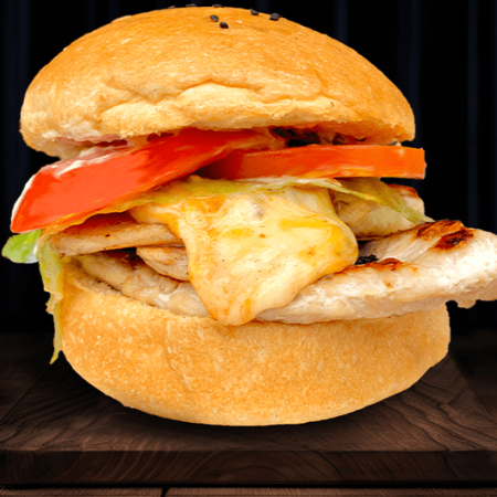 Hamburguesa Pechuga a la Plancha