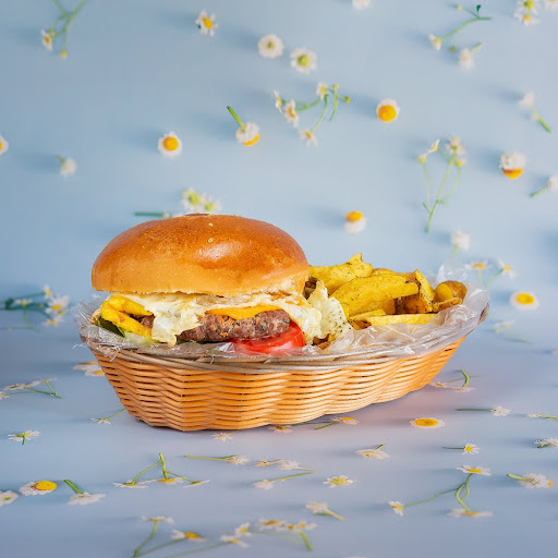 Cheese Burger Montado