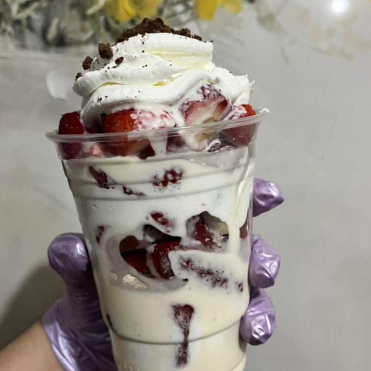 Fresas con Crema