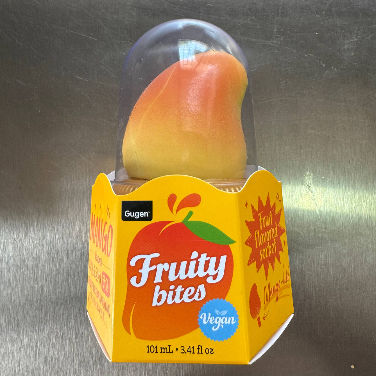 Helado en Forma de Mango