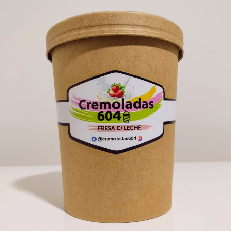 Cremolada de Fresa con Leche 1 L