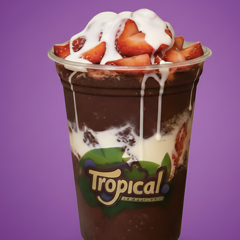 Morango + leite condensado + leite em pó. Refrescante e indulgente. Os adicionais são fixos e não podem ser alterados e nem mandado separado. Imagem meramente ilustrativa. açaí, acai, cupuaçu, cupuacu, casadinho, acai cremoso, acai artesanal, tigela, copo, acai zero, sobremesa gelada, delícia tropical, promoção ifood, entrega rápida, acai gourmet, acai barato, promocao, oferta, fitness, zero açúcar, acai com granola, banana, acai saudável,açaí frozen,acai vegan, acai frozen, sorvete