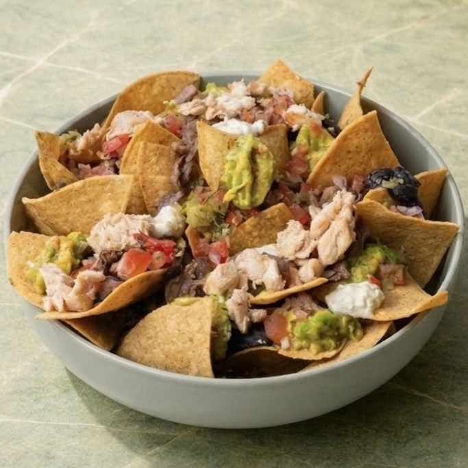 Nachos Pollo Bowl
