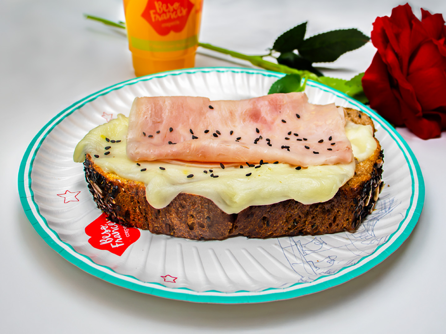 Tostón Jamón y Queso