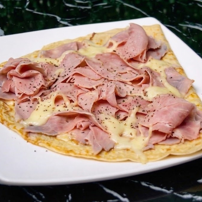 Crepa JAMÓN CON 2 QUESOS