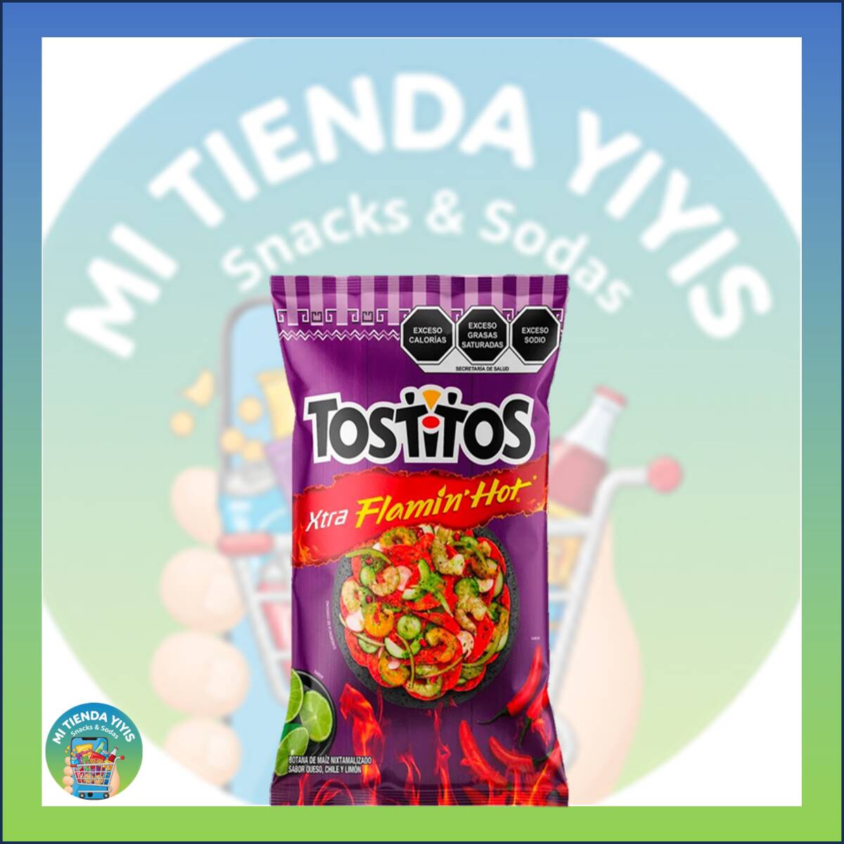 Tostitos 50g ( o Sabritas a Disponibilidad)