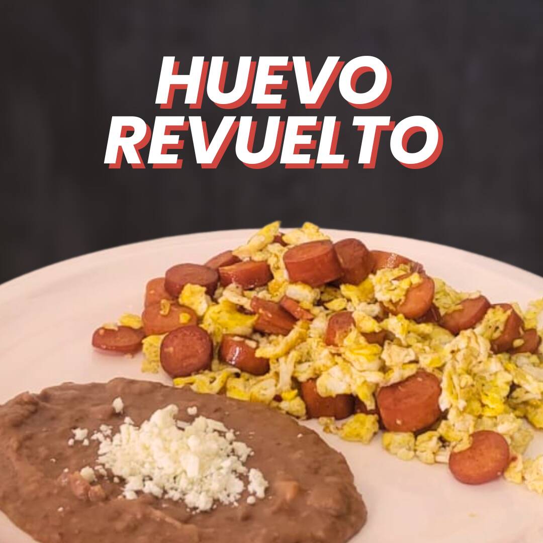 Huevos Revueltos con Carnes Frías