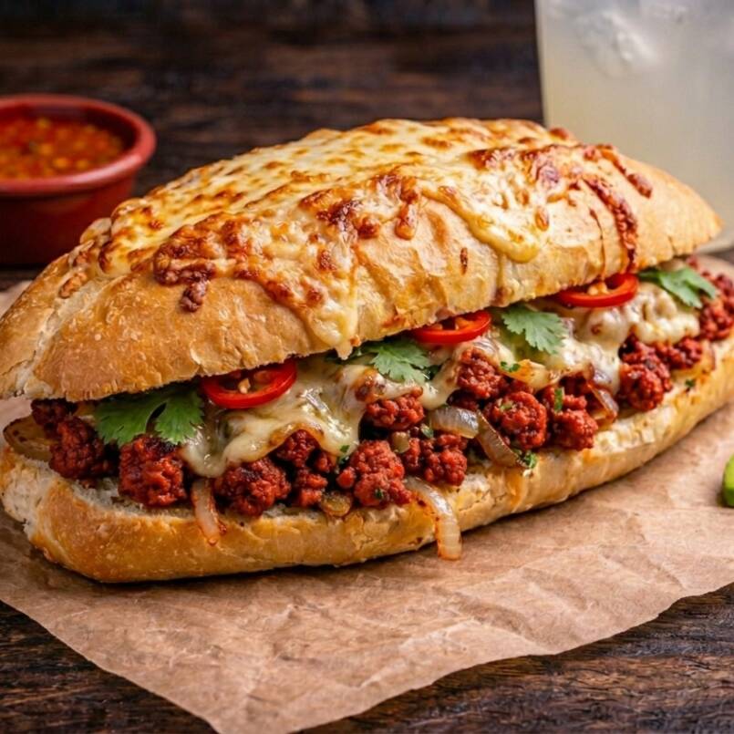 Lonche de Chorizo