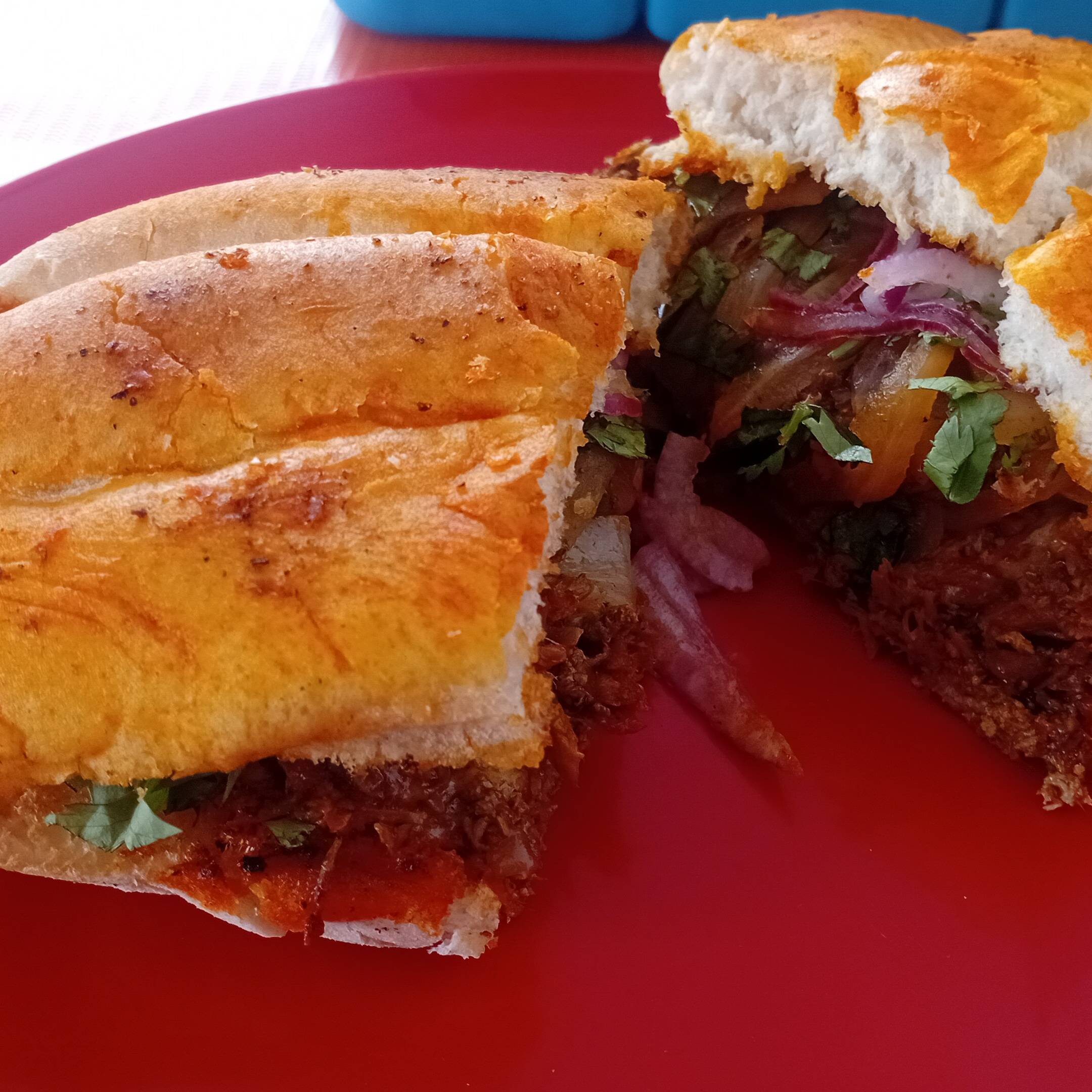 Tortas de birria