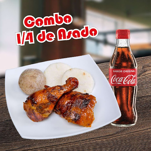 Combo 1 - 1/4 Pollo 10 Onz