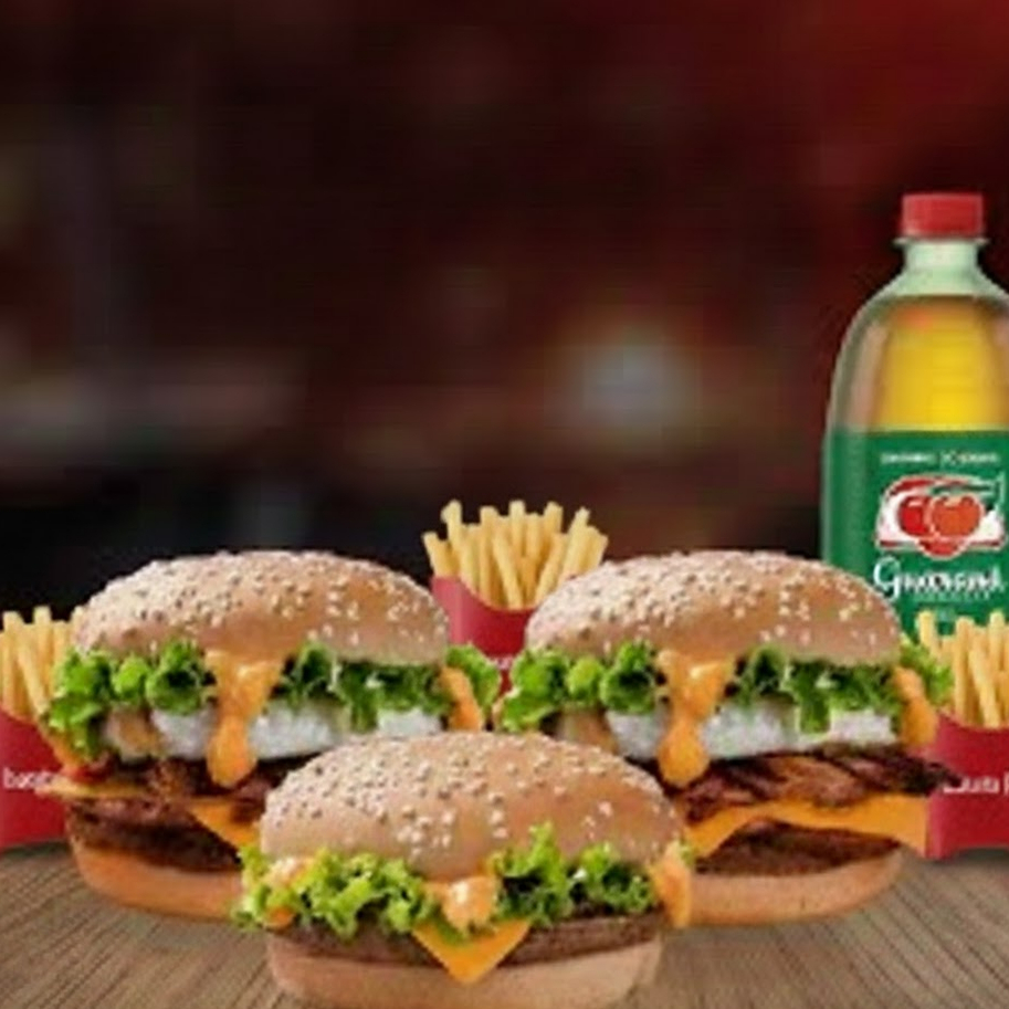 2 X TUDO, 1 X BURGUER, 3 BATATAS PP E ANTARCTICA 1,5L