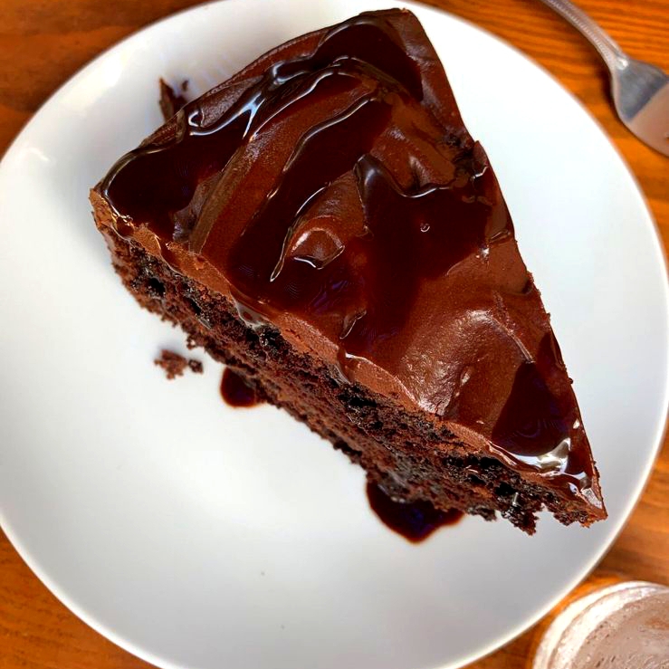 Pastel de Chocolate Rebanada