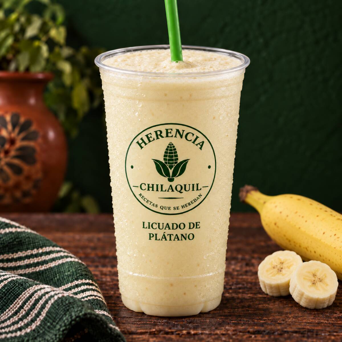 Licuado de platano
