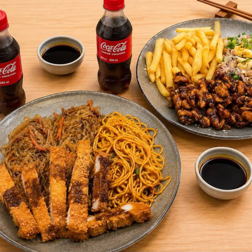 Combo Perfeito para Duas pessoas!! Leve 02 Bentôs a sua escolha e ganhe coca cola mini pet
200ml (02 Unidades) inteiramente grátis.
Serve Bem 01 Pessoa.