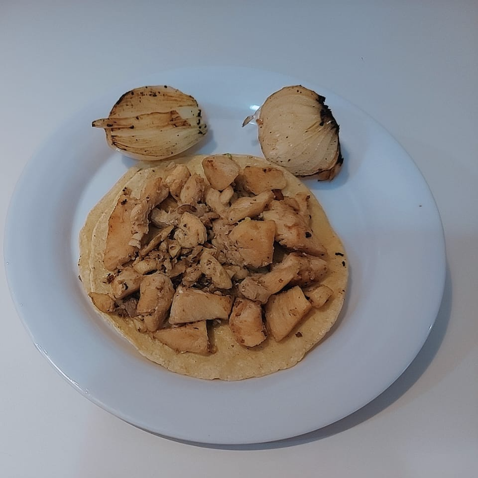 Taco de pechuga de pollo