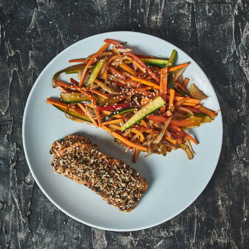 Salmon Encostrado