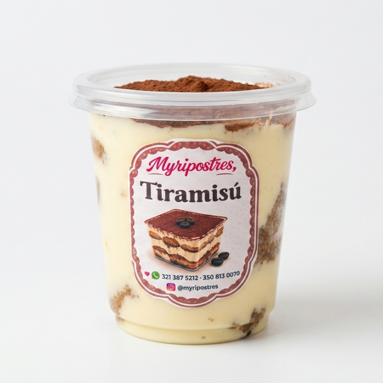 Tiramisú Myripostres