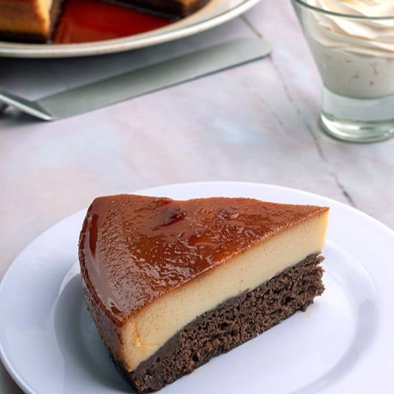 Rebanada de Choco Flan