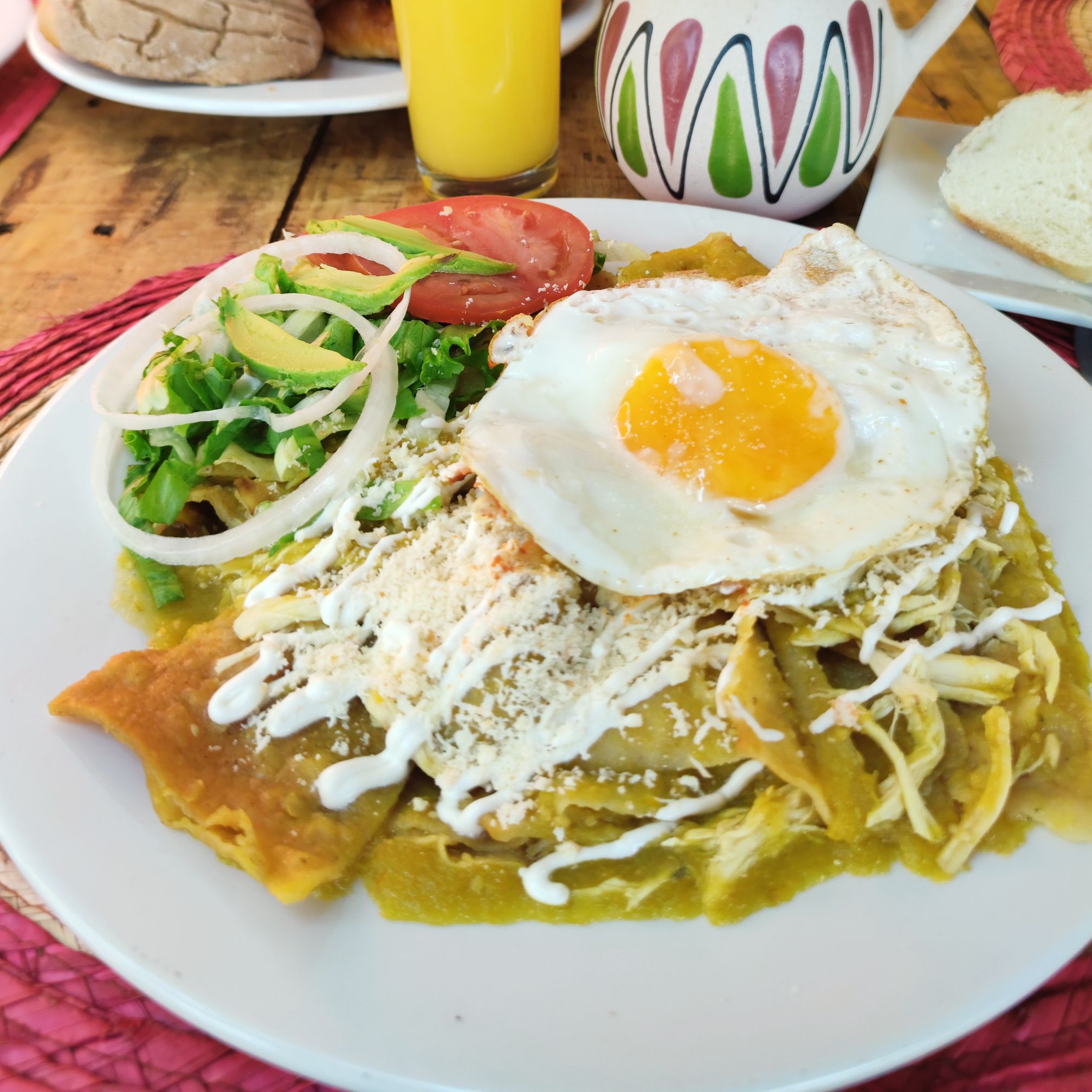 Chilaquiles en Salsa Verde