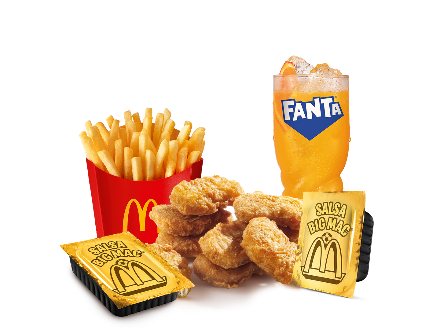 McCombo mediano Chicken Nuggets 10 unidades FIFA