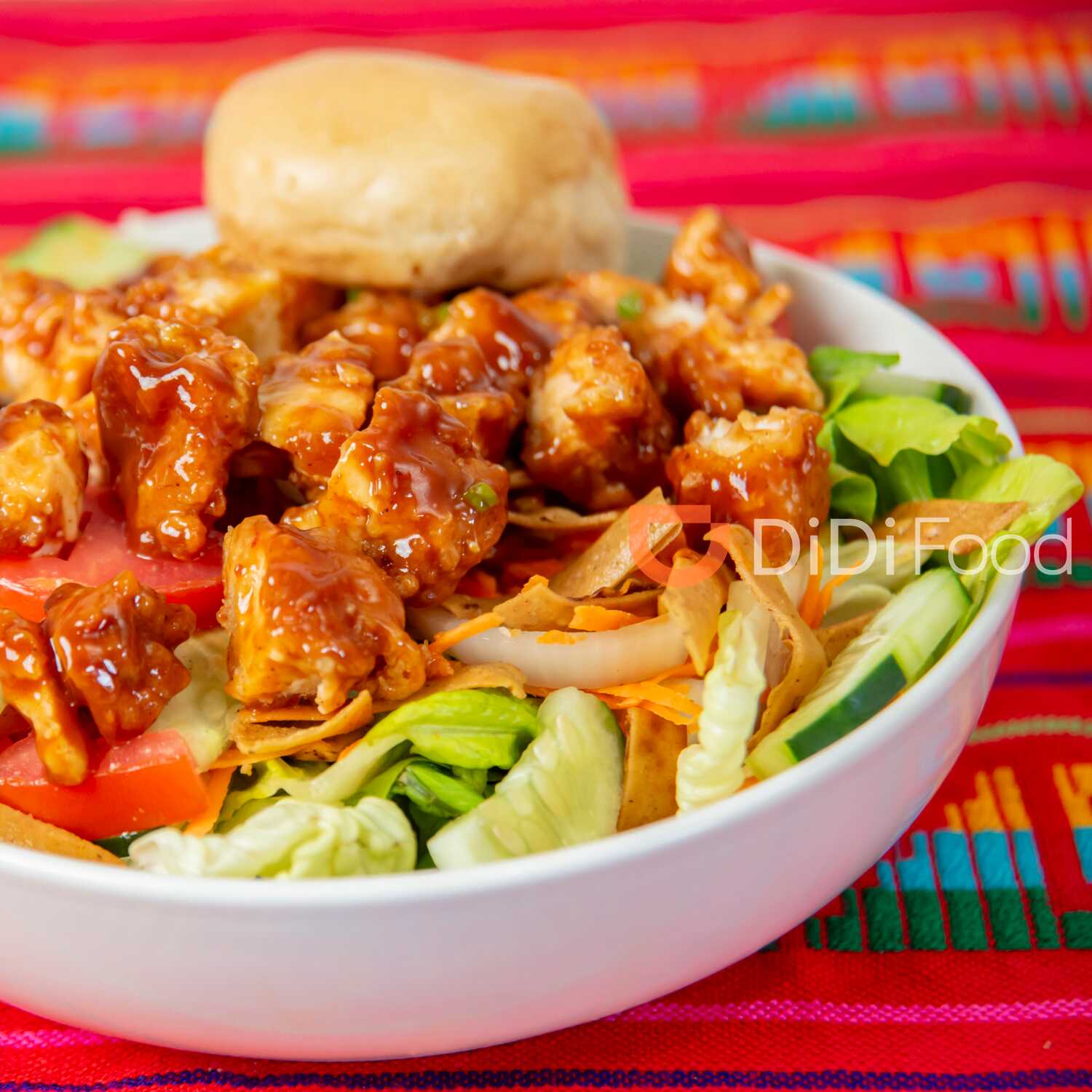 ENSALADA POLLO BBQ