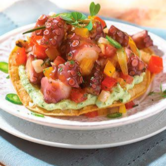 Tostada Pulpo