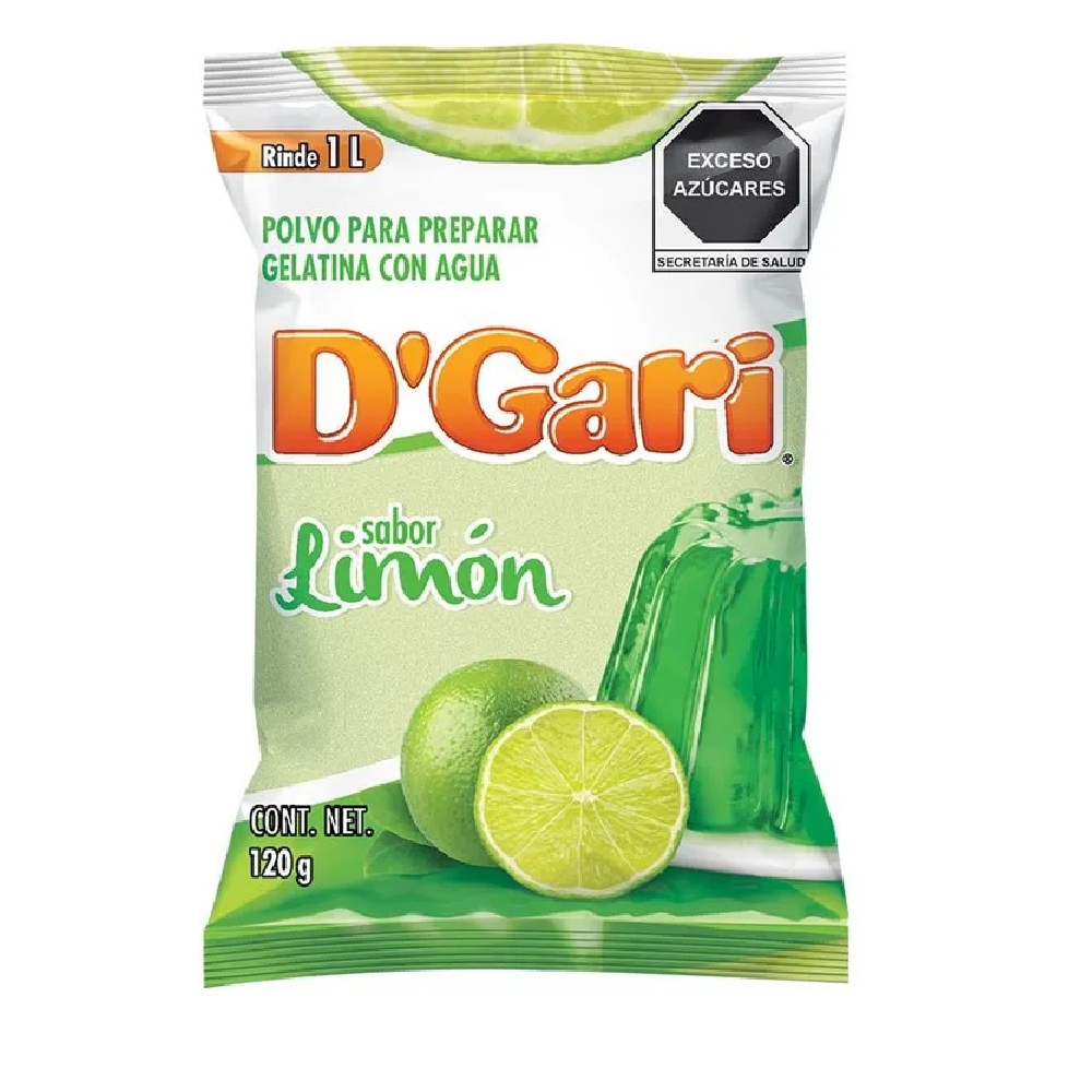 GELATINA DGARI LIMON 120GR
