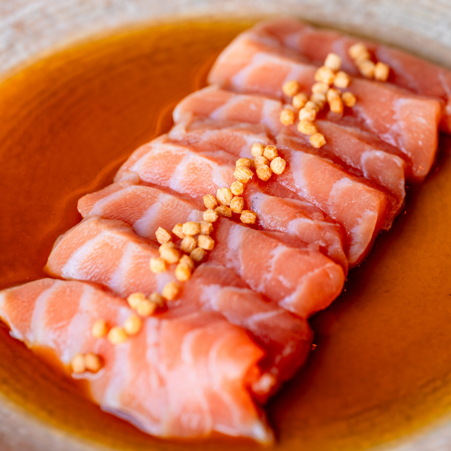 Salmon Ponzu
