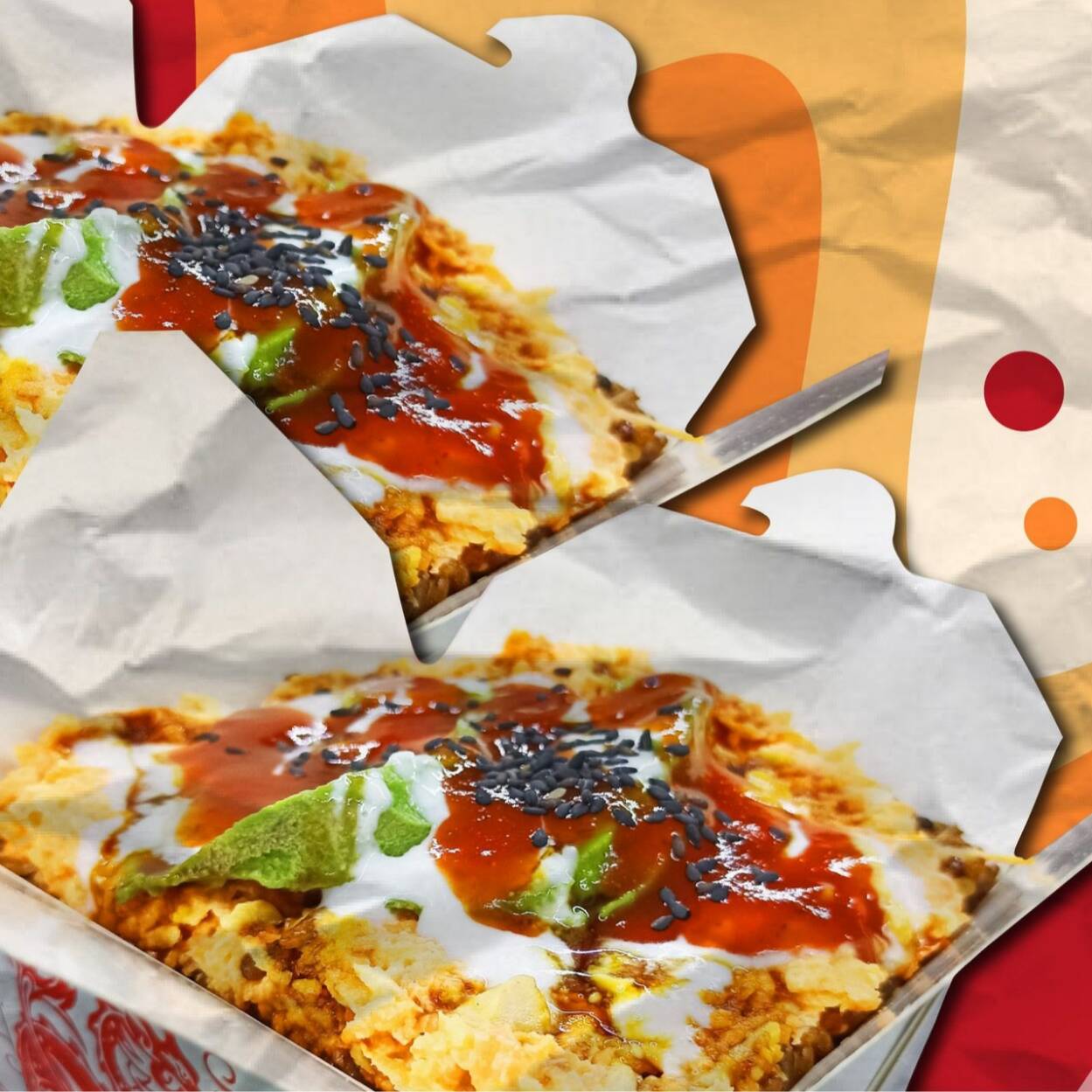 2 ARROSHITOS GRANDES DE POLLO + 2 TÉS