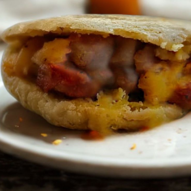 Gorditas de papa con chorizo