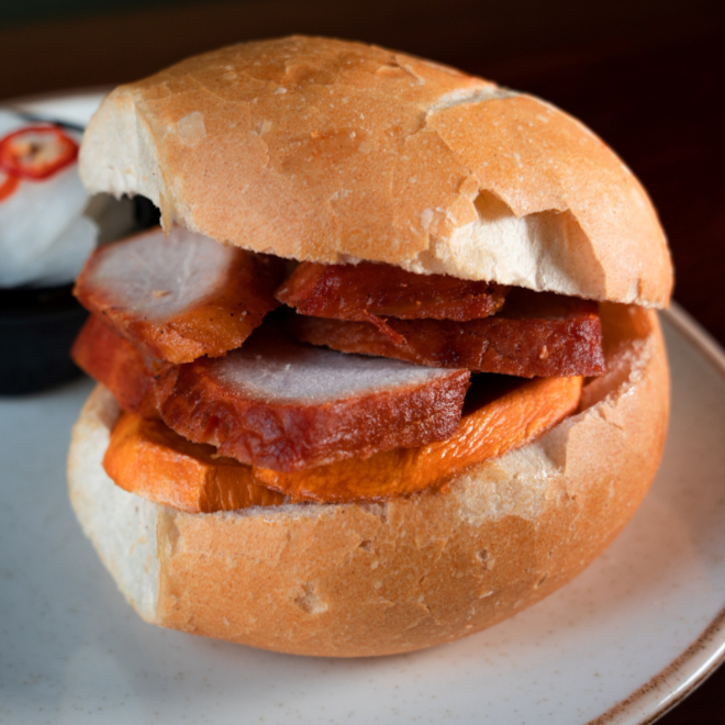 Pan con Cha Siu