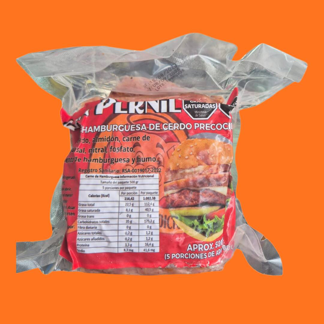 Carne de Hamburguesa de Cerdo