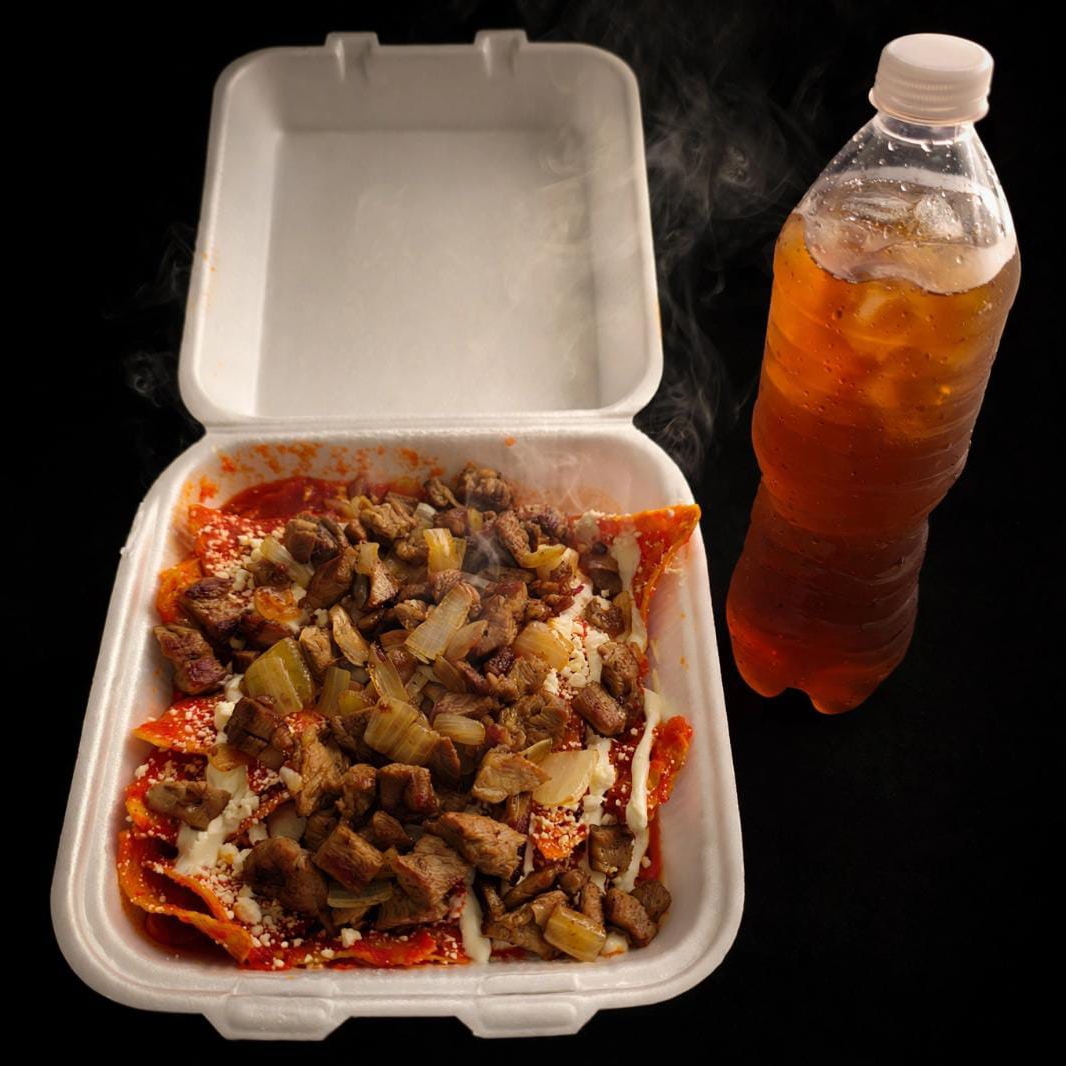 Combo 1 Chilaquiles Rojos