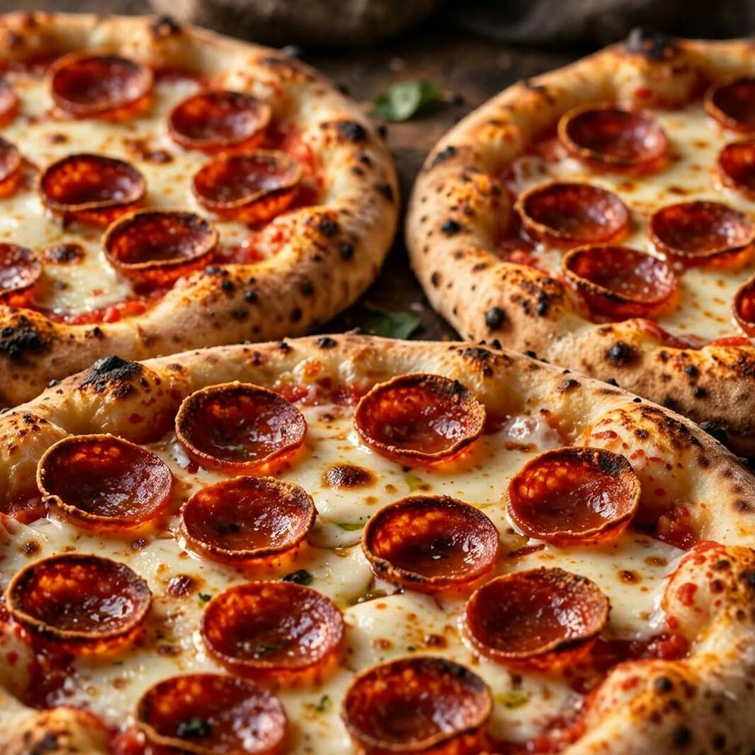 Tres de Pepperoni